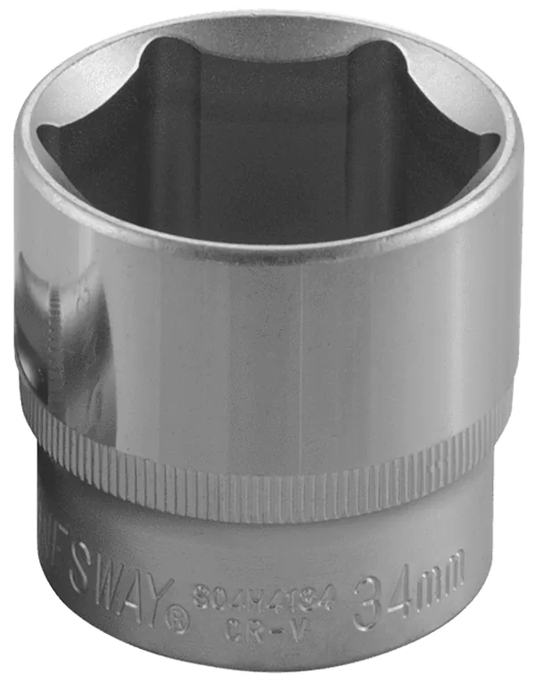 Головка торцевая Jonnesway 1/2"DR, 34 мм S04H4134