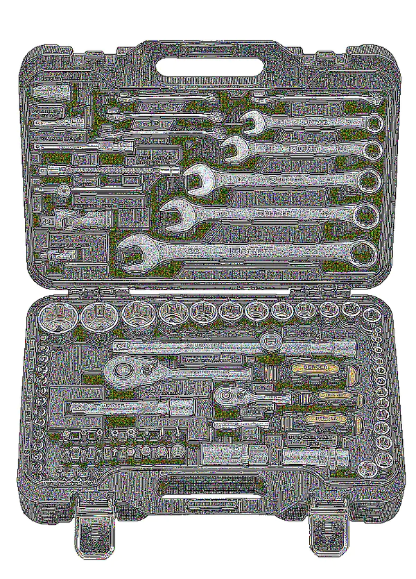 Набор инструмента Berger 82 пр. + набор отверток 6 пр. №26 BG-3026 BG-1061