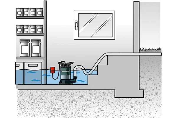 Насос дренажный Metabo ТР 8000 S 0250800000