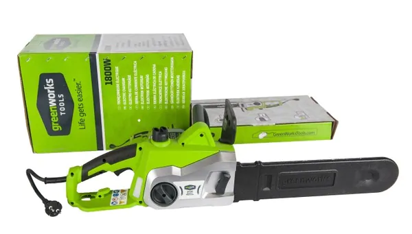 Пила цепная электрическая GreenWorks GCS1840 20027