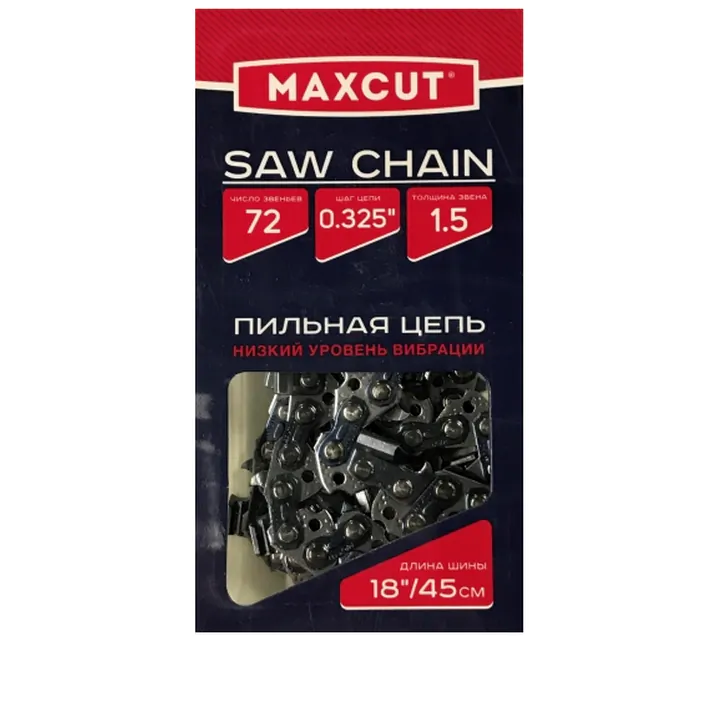 Цепь пильная Patriot Maxcut 21LV-72E, 0,325 1,5 72 звена 086321072