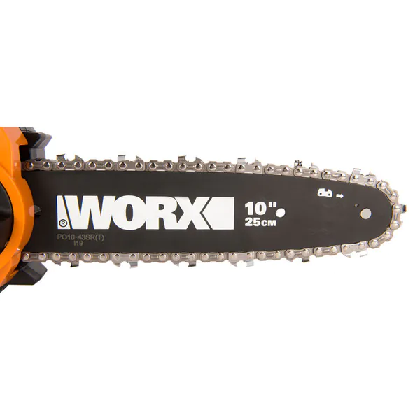 Аккумуляторная пила цепная WORX WG322E , 20В, 25 см, 1*2,0 Ач и ЗУ WG322E