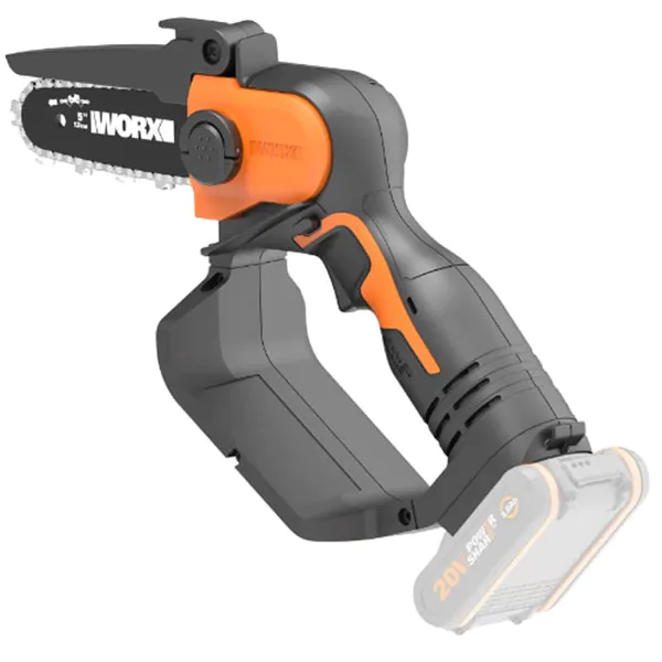 Аккумуляторная пила цепная WORX WG324E, 20В, 2Ач х1, ЗУ 2А, кейс WG324E