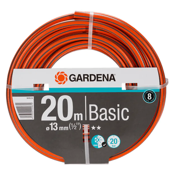 Шланг Gardena Basic 13мм (1/2") 20м 18123-29.000.00