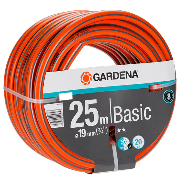 Шланг Gardena Basic 19мм 25м 18143-29.000.00