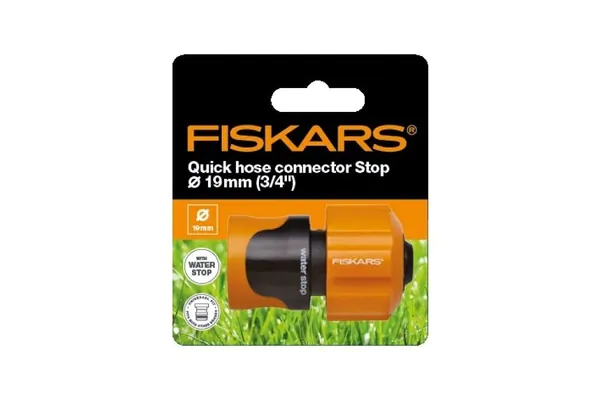 Коннектор Fiskars автостоп 19мм 3/4 1023671