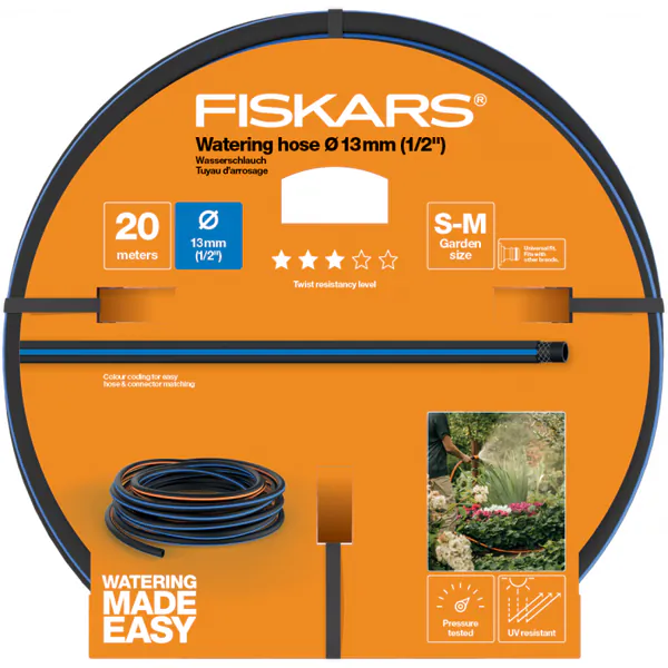 Шланг Fiskars 13мм 1/2 20м Q3 1027102