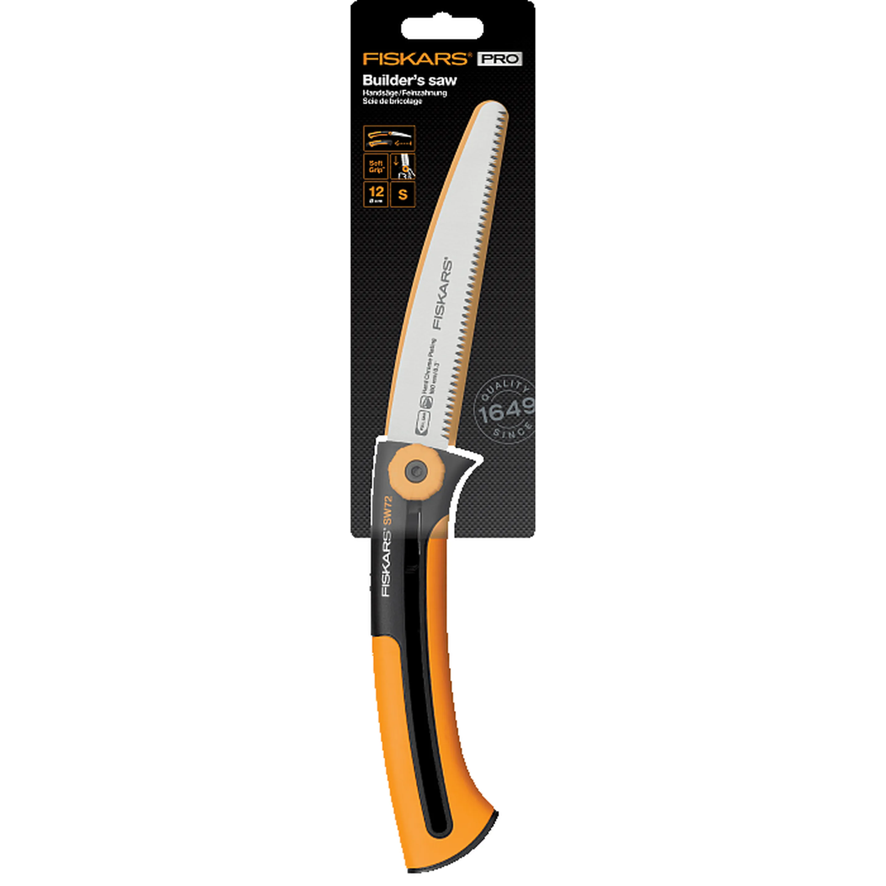 Пила садовая Fiskars Xtract SW72 малая 1000612