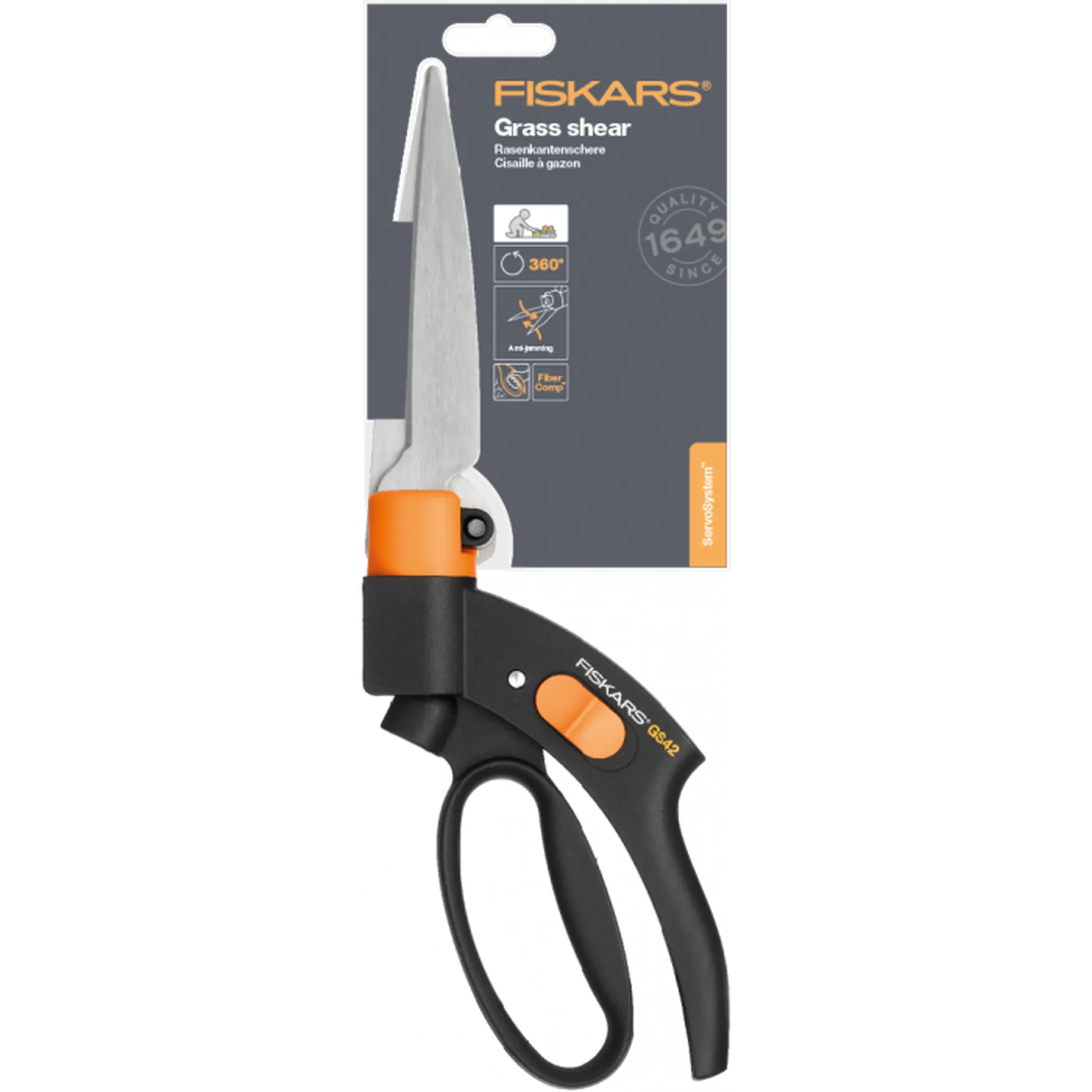 Ножницы для травы Fiskars GS42 1000589