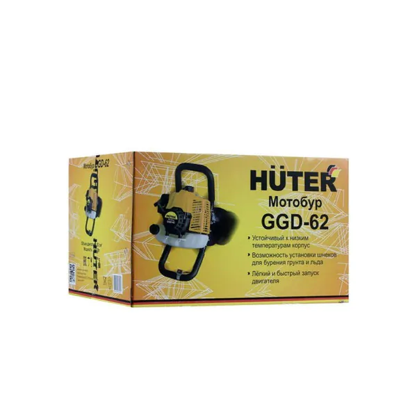 Бензобур Huter GGD-62 без шнека 70/13/18