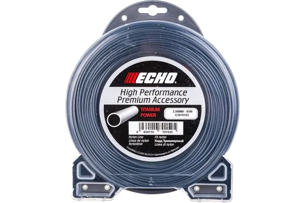 Леска Echo Titanium Power Line 2.5*81м круглый C2070152