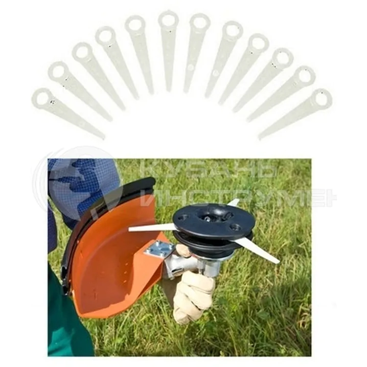 Комплект-Ножи Stihl 12шт 4111-007-1001