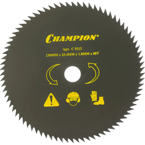 Нож Champion для жесткой травы 80/230/25.4 C5112