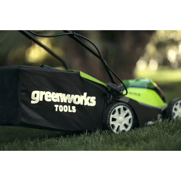 Аккумуляторная газонокосилка GreenWorks G40LM35K 2501907UA