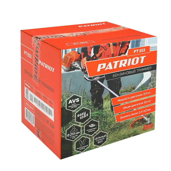 Триммер бензиновый Patriot PT 553 250108444