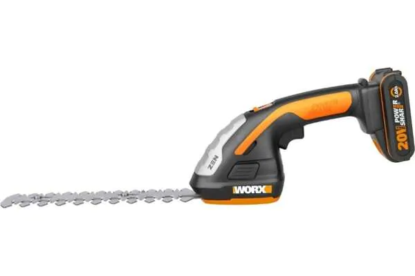 Аккумуляторные ножницы для травы и кустов WORX WG801E