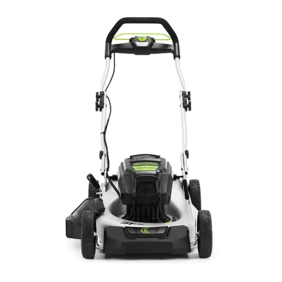 Аккумуляторная газонокосилка GreenWorks GD82LM51 2502007