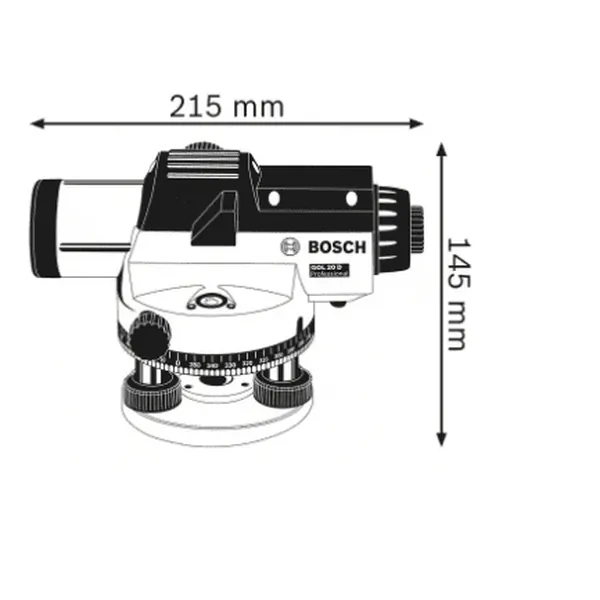 Нивелир оптический Bosch GOL 20 D 0601068400