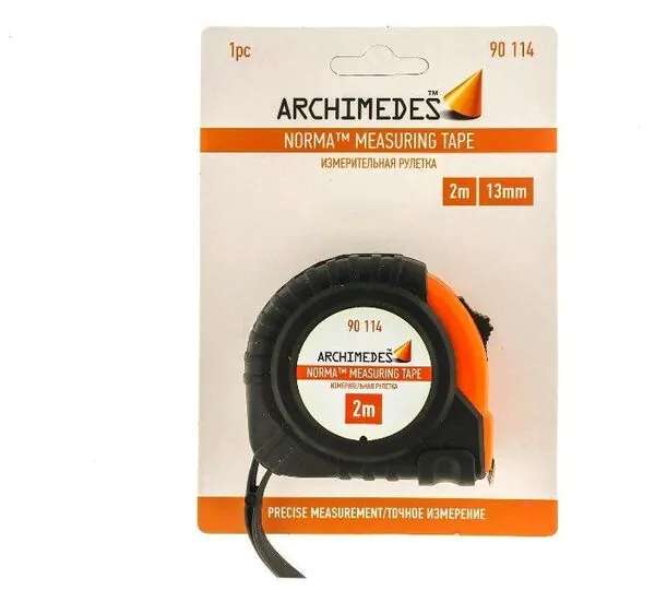 Рулетка Archimedes 2м*13мм 90114