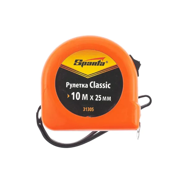 Рулетка Sparta Classic 10м*25мм 31305