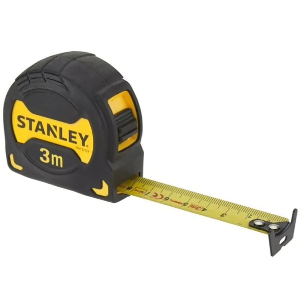 Рулетка Stanley Grip Tape 3м*19мм STHT0-33559