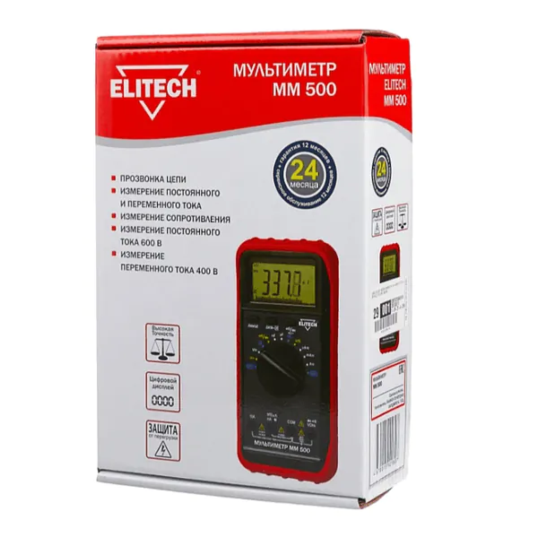 Мультиметр Elitech ММ 500