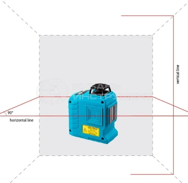 Нивелир лазерный Instrumax 360 RED IM0117