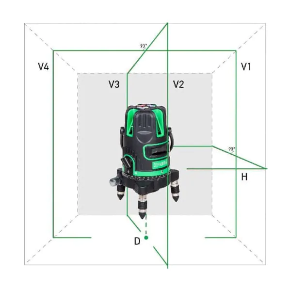 Нивелир лазерный Instrumax GREENLINER 4V IM0121