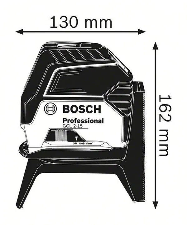 Нивелир лазерный Bosch blue  GCL 2-50+LR6+RM1+BM3+кейс 0601066F01