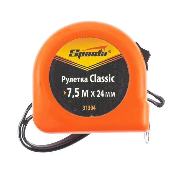 Рулетка Sparta Classic 7,5м*24мм 31304