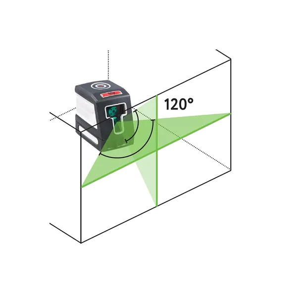 Нивелир лазерный Fubag Crystal 10G VH с зеленым лучом 31624
