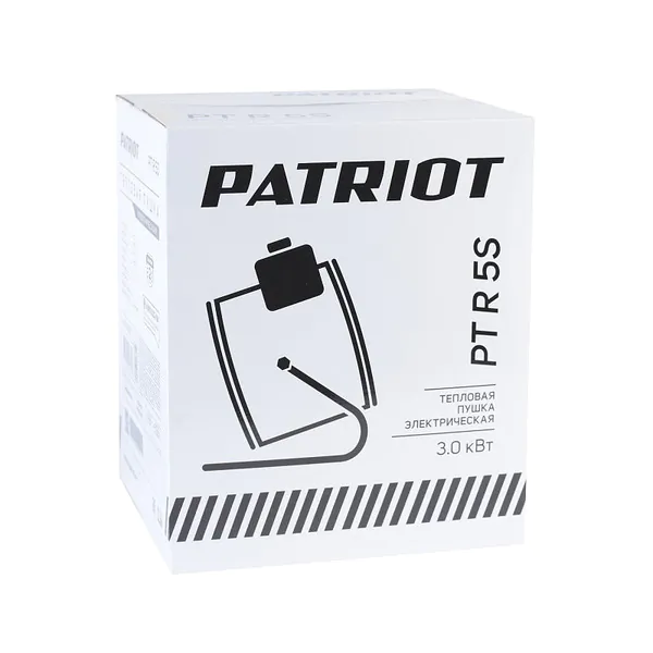 Тепловая пушка электрическая PATRIOT PTR 5S, 3.0 кВт, 220В 633307207