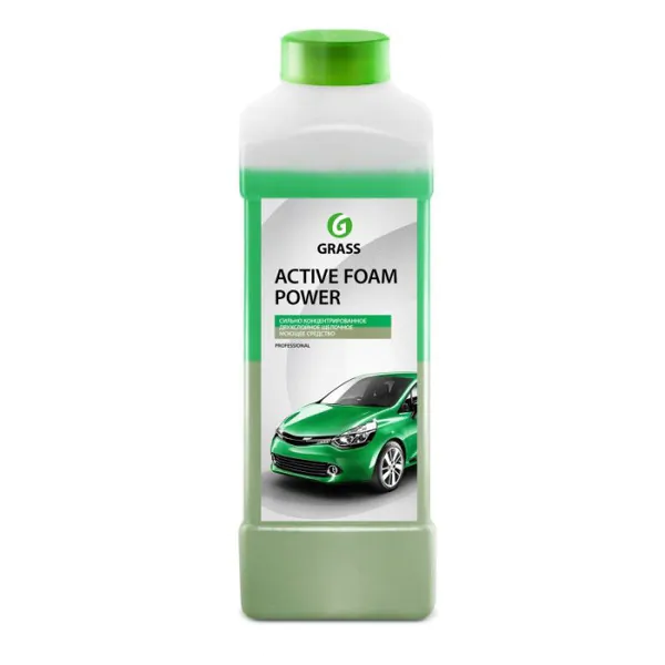 Средство для бесконтактной мойки Grass Активная пена Active Foam Power концентрат 1кг 113140