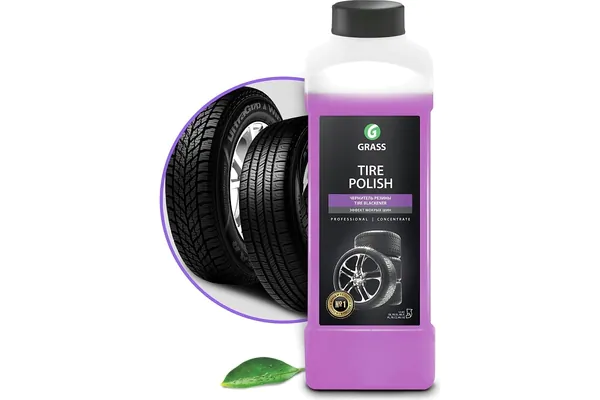 Чернитель-полироль шин Grass TIRE POLISH Эффект мокрых шин 1кг 121201