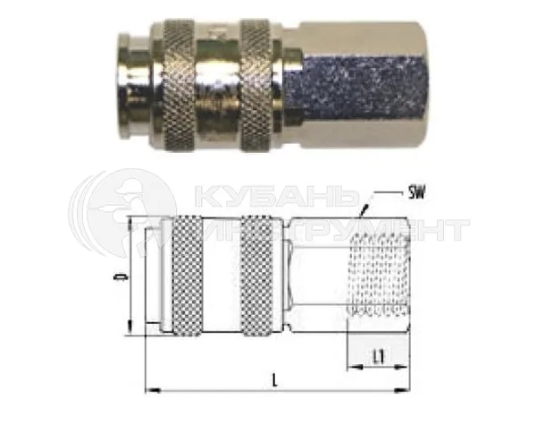 Переходник GAV UNI-А1 459/1  бс F1/4"  10021