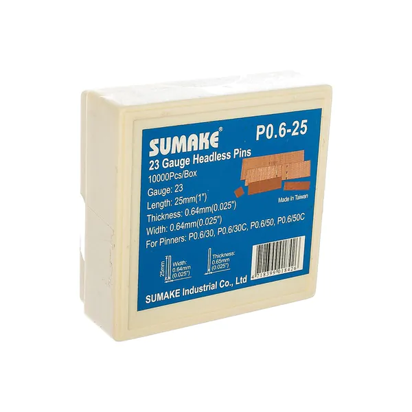 Шпилька Sumake Р0,6-25 25мм для Р0,6/25-30 10000шт 30420