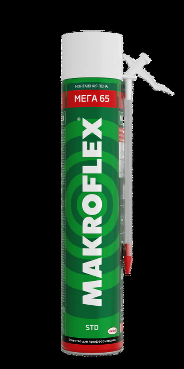 Пена монтажная Makroflex Мега 65 СТД (800мл;16шт) 2598465