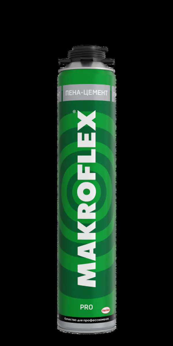 Пена-цемент профессиональная «Makroflex» ПРО  850мл;16шт  2598453