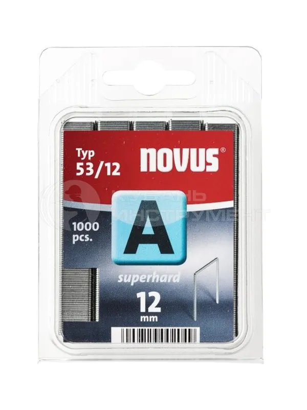 Скобы Novus 53/12S 1000шт 042-0358