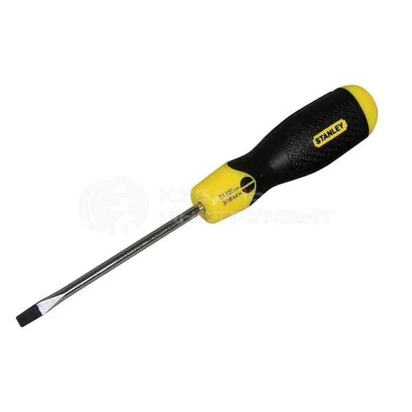 Отвертка Stanley Cushion Grip SL8*150мм 0-64-921