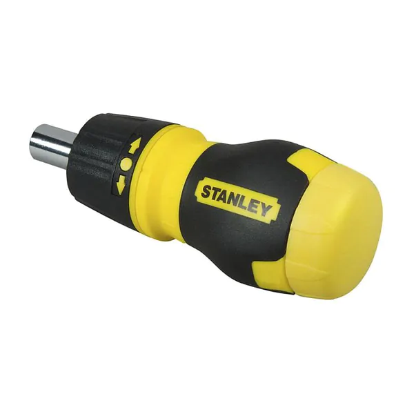 Отвертка наборная Stanley Multibit реверсивная 6 бит 0-66-358