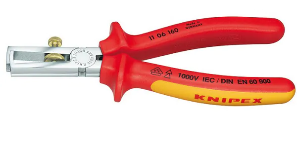 Клещи для снятия изоляции Knipex Abisolierzange диэлектрические 1000V KN-1106160