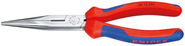 Длинногубцы Knipex Flachrundzange Mit Schneide KN-2612200