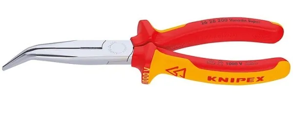 Длинногубцы Knipex Flachrundzange Mit Schneide KN-2626200