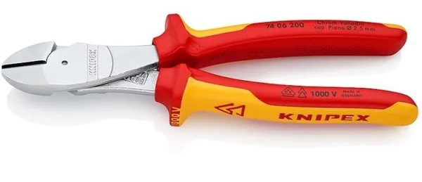 Бокорезы диэлектрические Knipex Kraftseitenschneider 1000V KN-7406200