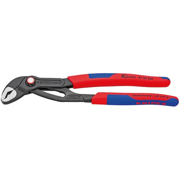 Клещи переставные Knipex Cobra QuickSet 250мм KN-8722250