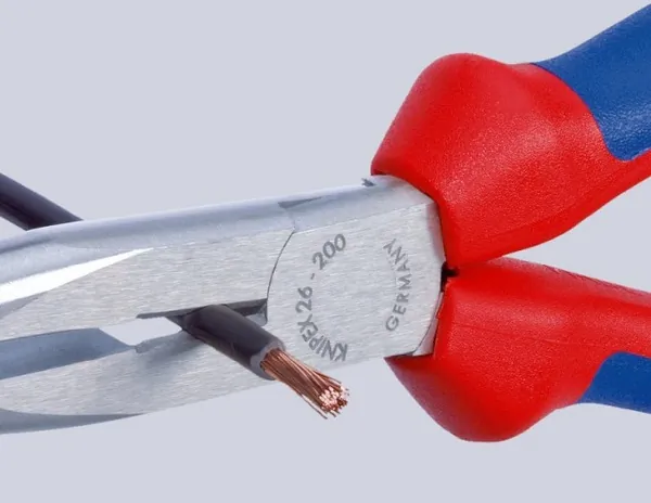 Длинногубцы Knipex Flachrundzange Mit Schneide KN-2622200