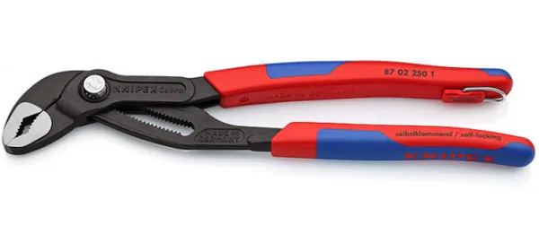 Клещи переставные Knipex Knipex Cobra mit Sicherungsose KN-8702250T