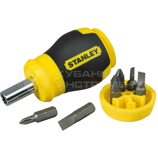 Отвертка наборная Stanley Multibit 6 бит 0-66-357