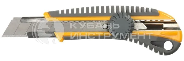 Нож Stayer Master 18мм вращ.прижим 09161